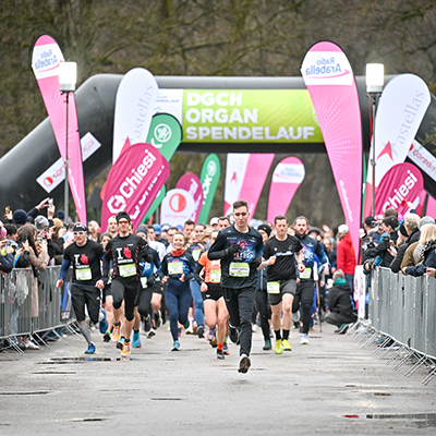 Start des Organspendelaufs 2025 in München